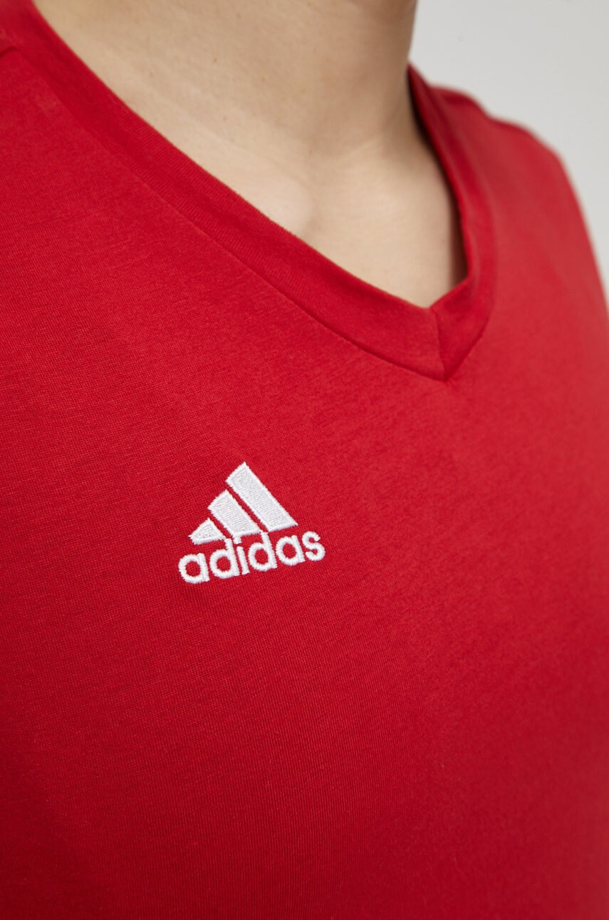 adidas Performance Тениска Entrada 22 HC0441 дамска в червено - Pepit.bg