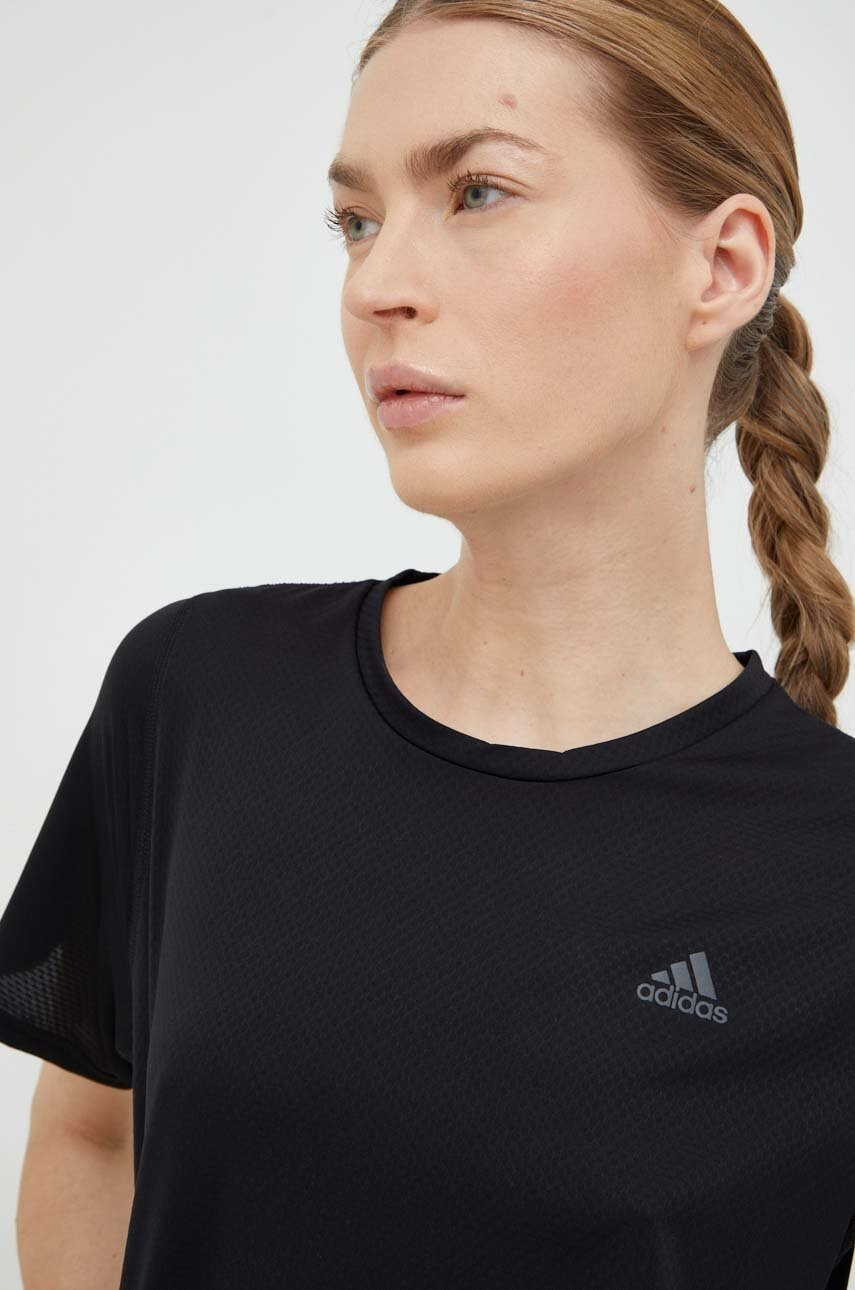 adidas Performance Тениска за бягане Run Icons в черно - Pepit.bg