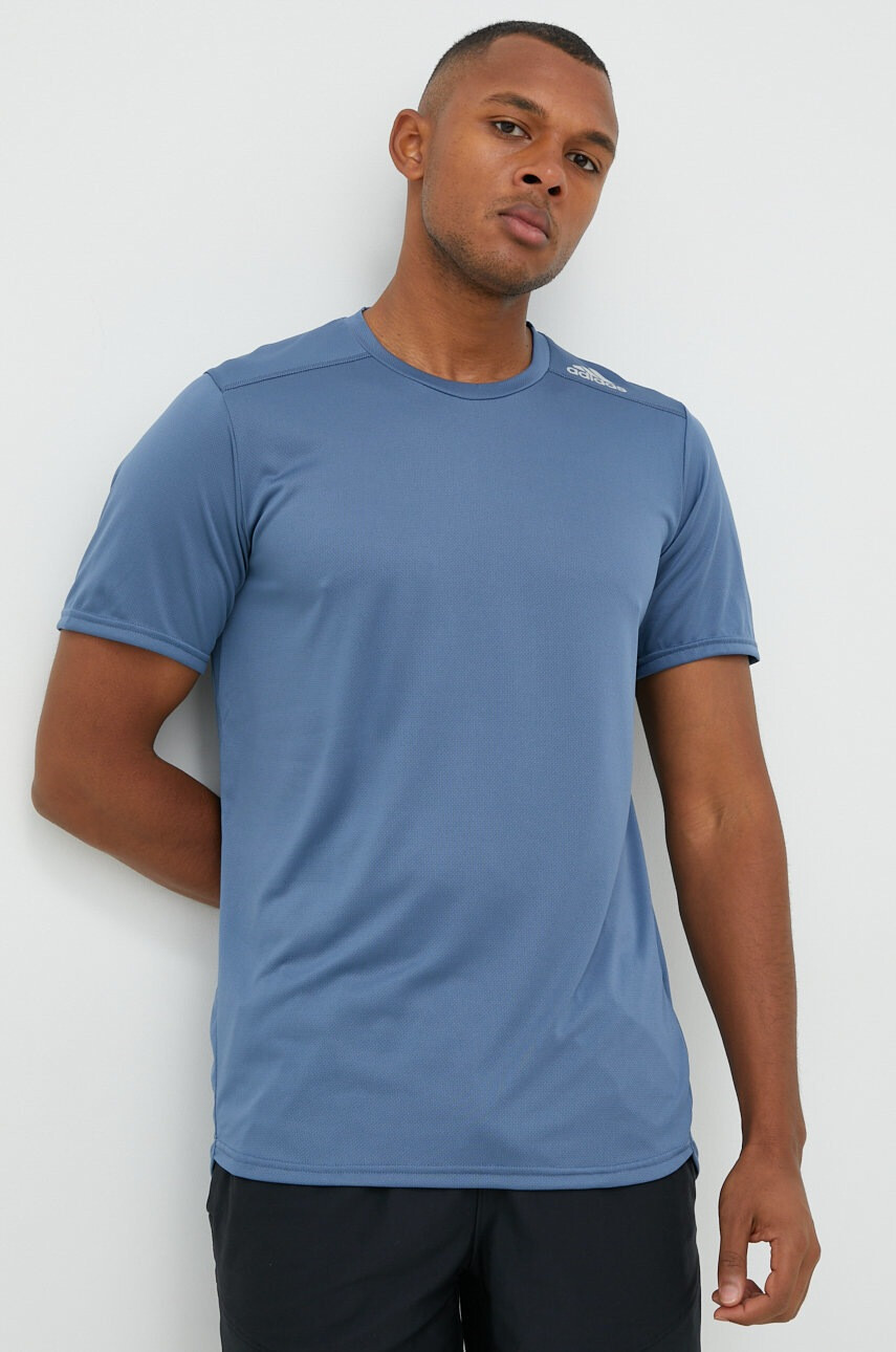 adidas Performance Тениска за бягане Designed 4 Running с принт - Pepit.bg