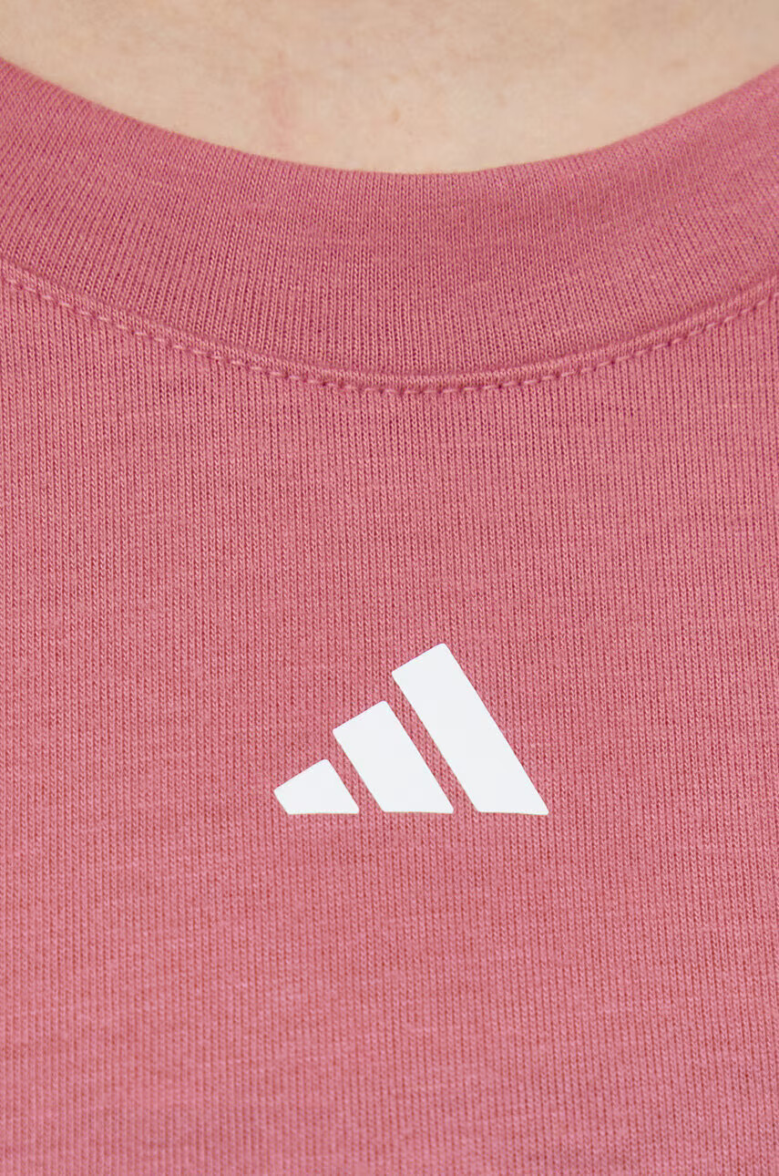 adidas Performance Тениска за йога Studio в розово - Pepit.bg