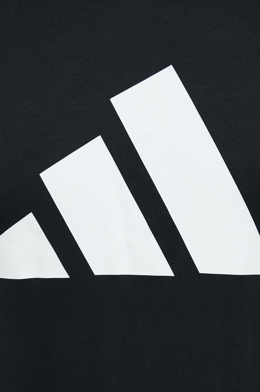 adidas Performance Тениска за трениране в черно с принт - Pepit.bg