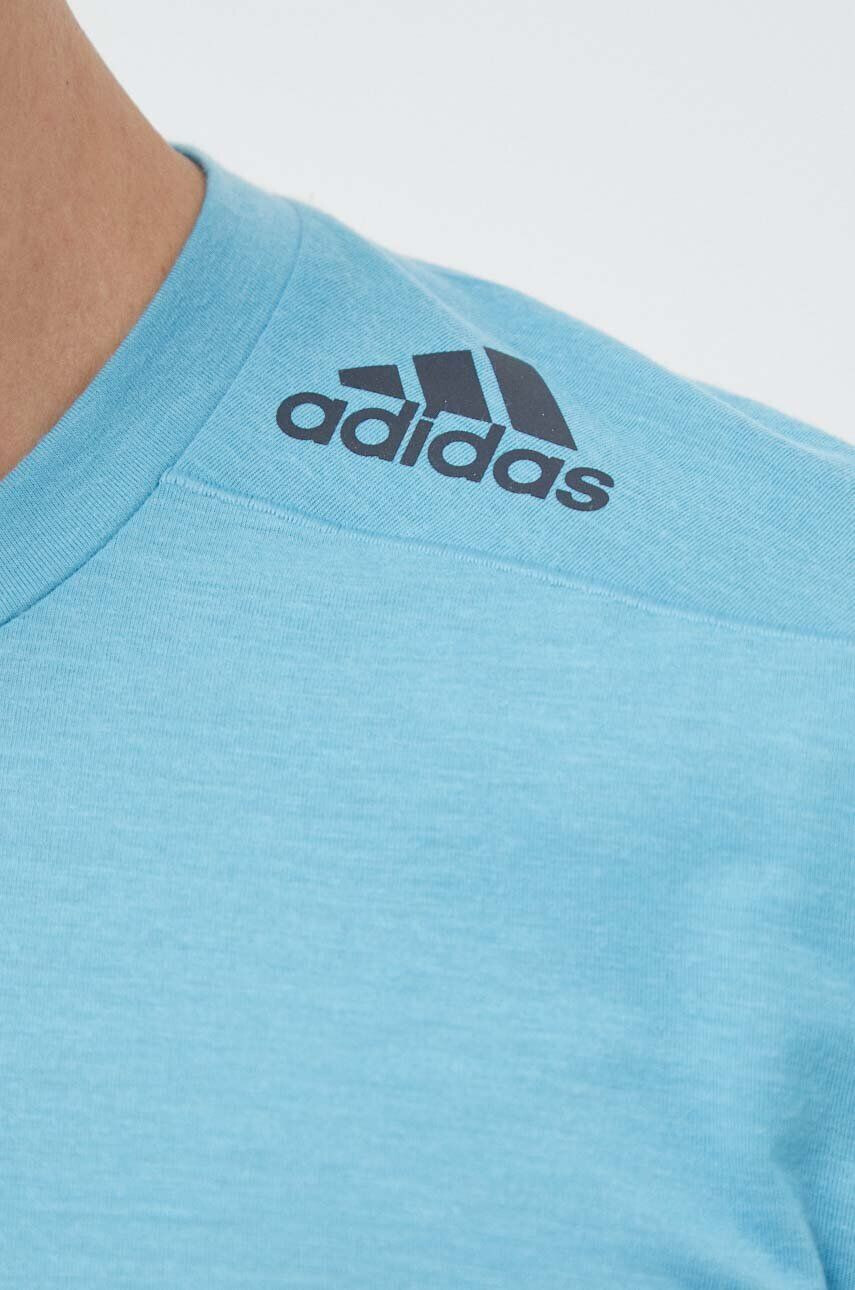 adidas Performance Тениска за трениране Designed for Training в синьо с изчистен дизайн - Pepit.bg