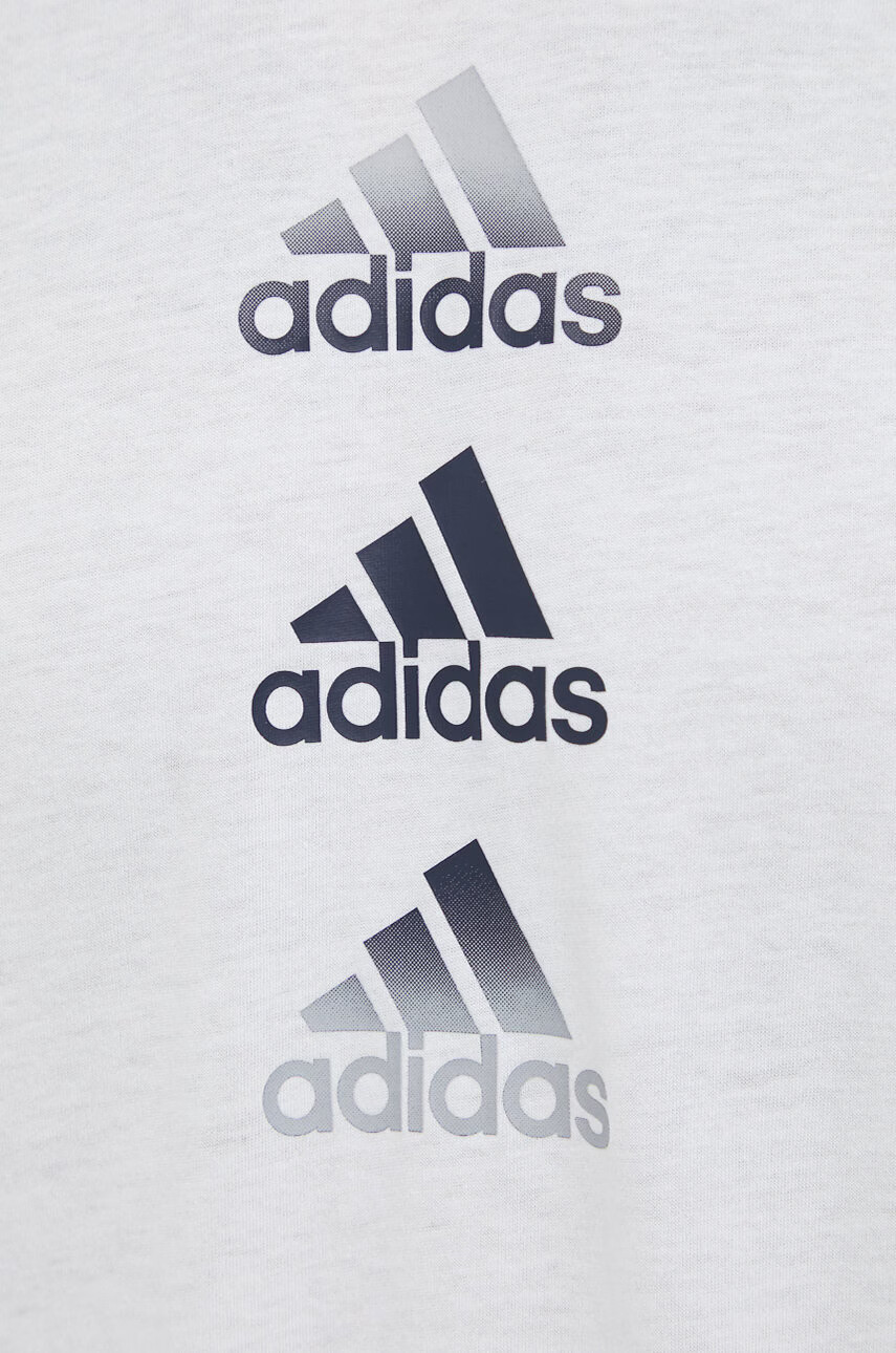 adidas Performance Тениска за трениране Designed To Move в бяло с принт - Pepit.bg