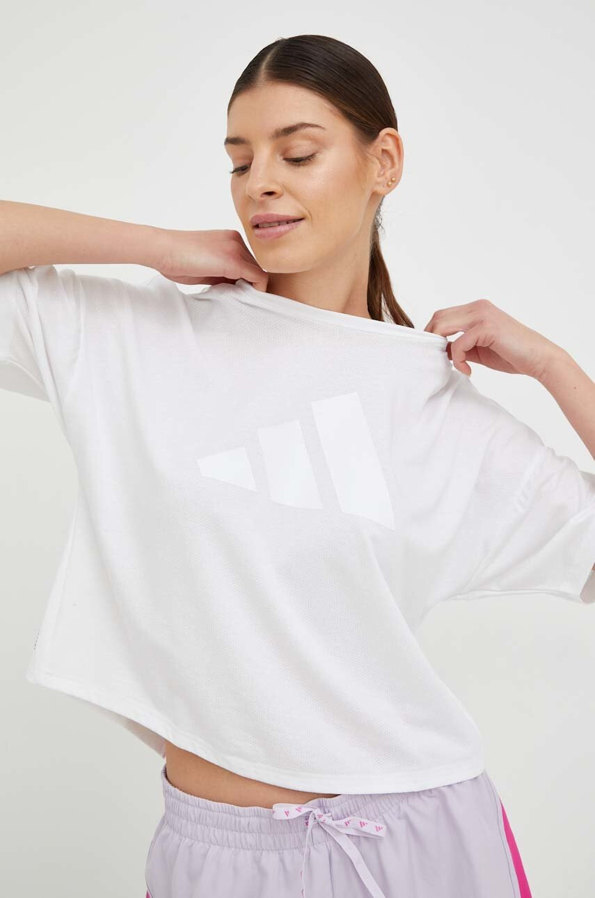 adidas Performance Тениска за трениране Train Icons в бяло - Pepit.bg