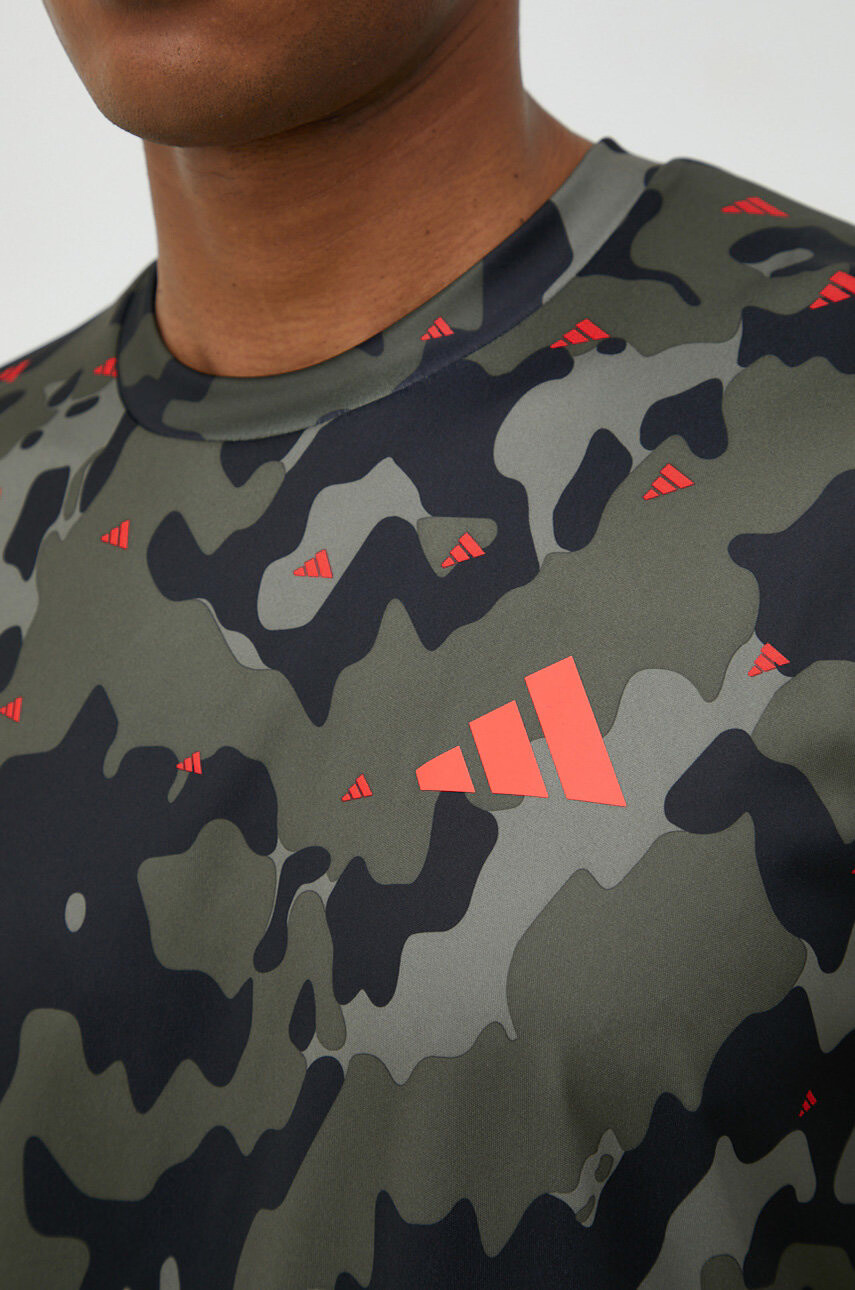adidas Performance Тениска за трениране Training Essentials в зелено с десен - Pepit.bg