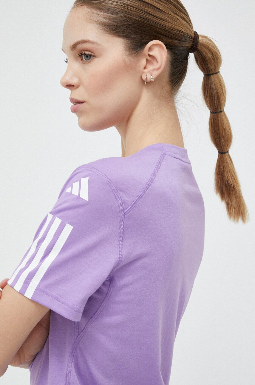 adidas Performance Тениска за трениране Training Essentials в лилаво - Pepit.bg