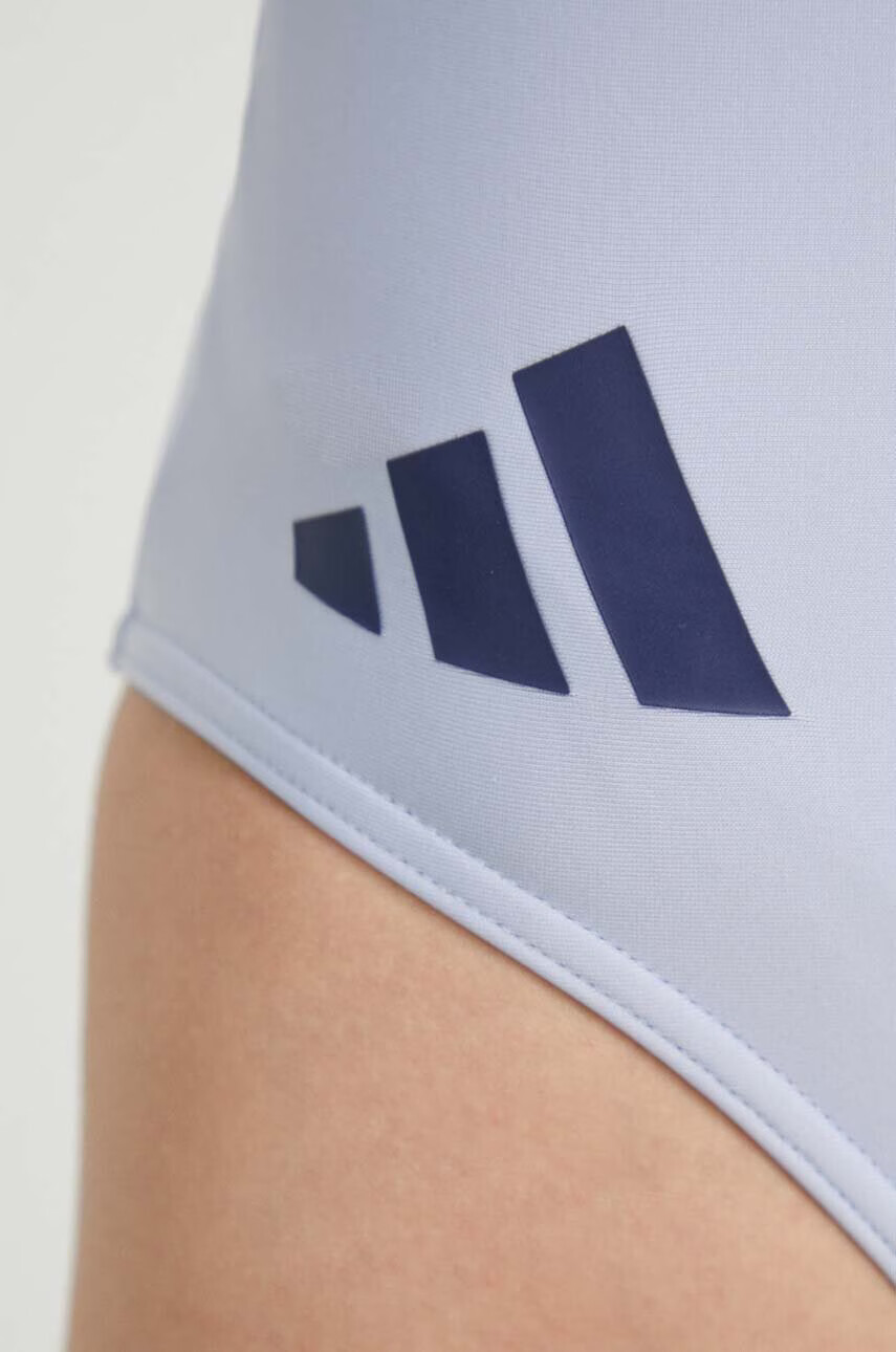 adidas Performance Цял бански Bars Colourblock в синьо с мека чашка - Pepit.bg