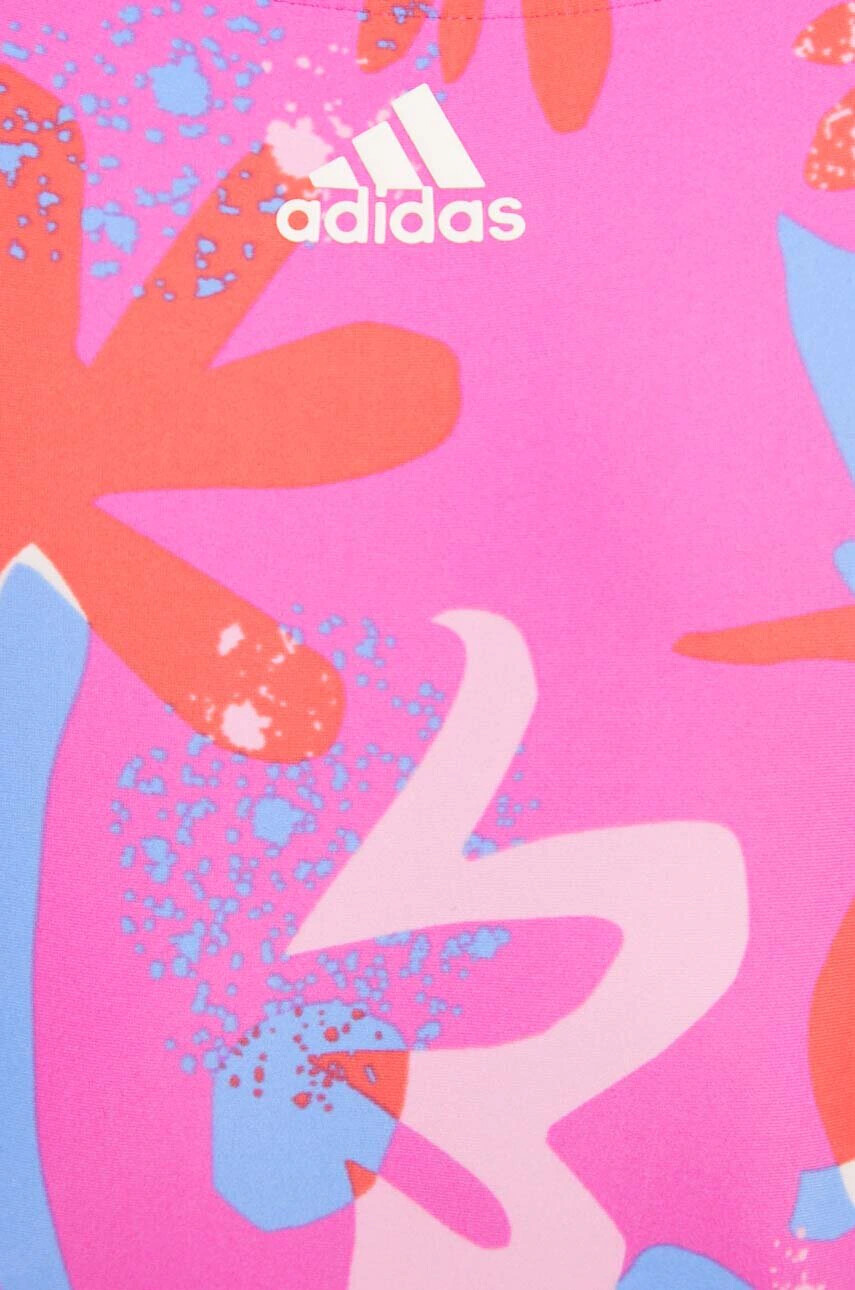 adidas Performance Цял бански Floral в розово с мека чашка - Pepit.bg