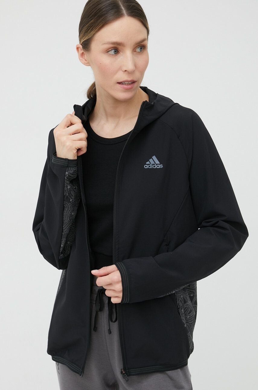 adidas Performance Яке за бягане Fast Radically H57760 в черно с преходна изолация - Pepit.bg