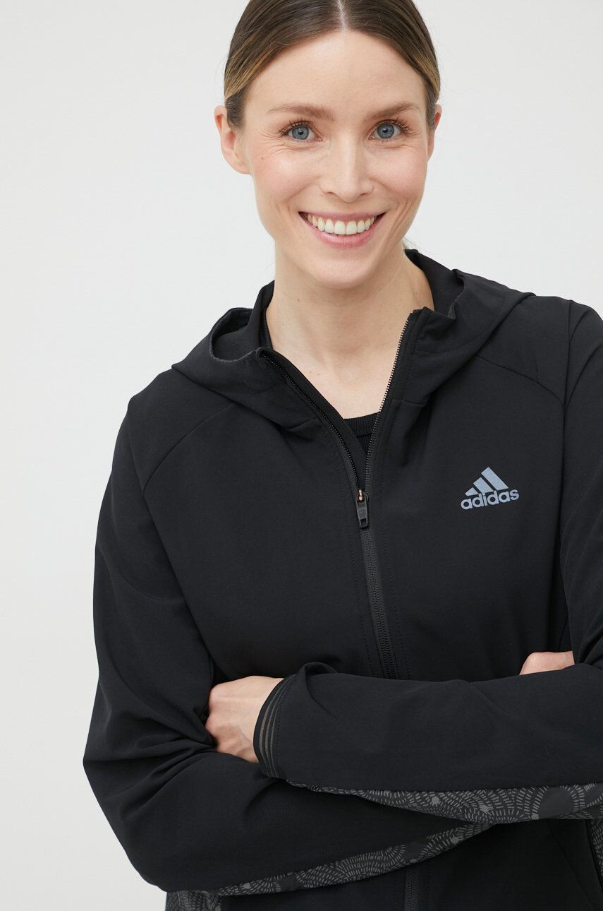 adidas Performance Яке за бягане Fast Radically H57760 в черно с преходна изолация - Pepit.bg