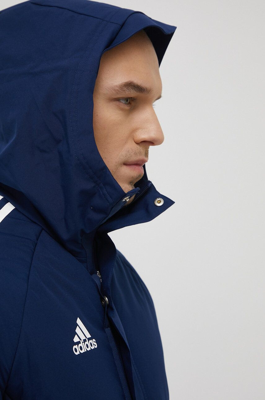 adidas Performance Яке за трениране Condivo 22 HA6254 в тъмносиньо със зимна изолация - Pepit.bg