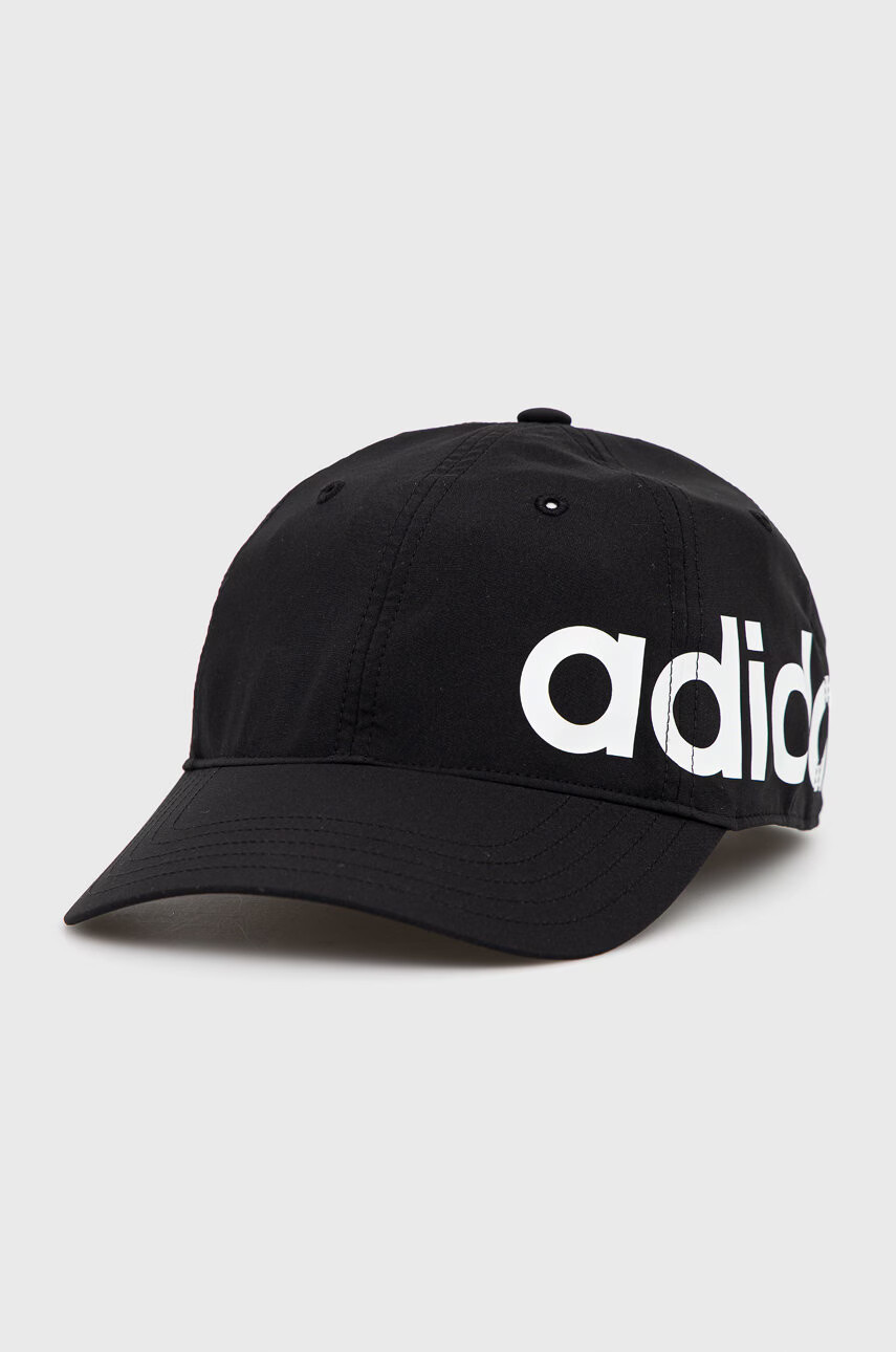 adidas Шапка FL3713 в черно с принт - Pepit.bg