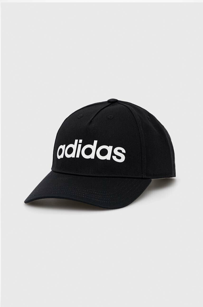adidas Шапка с козирка в черно с принт - Pepit.bg