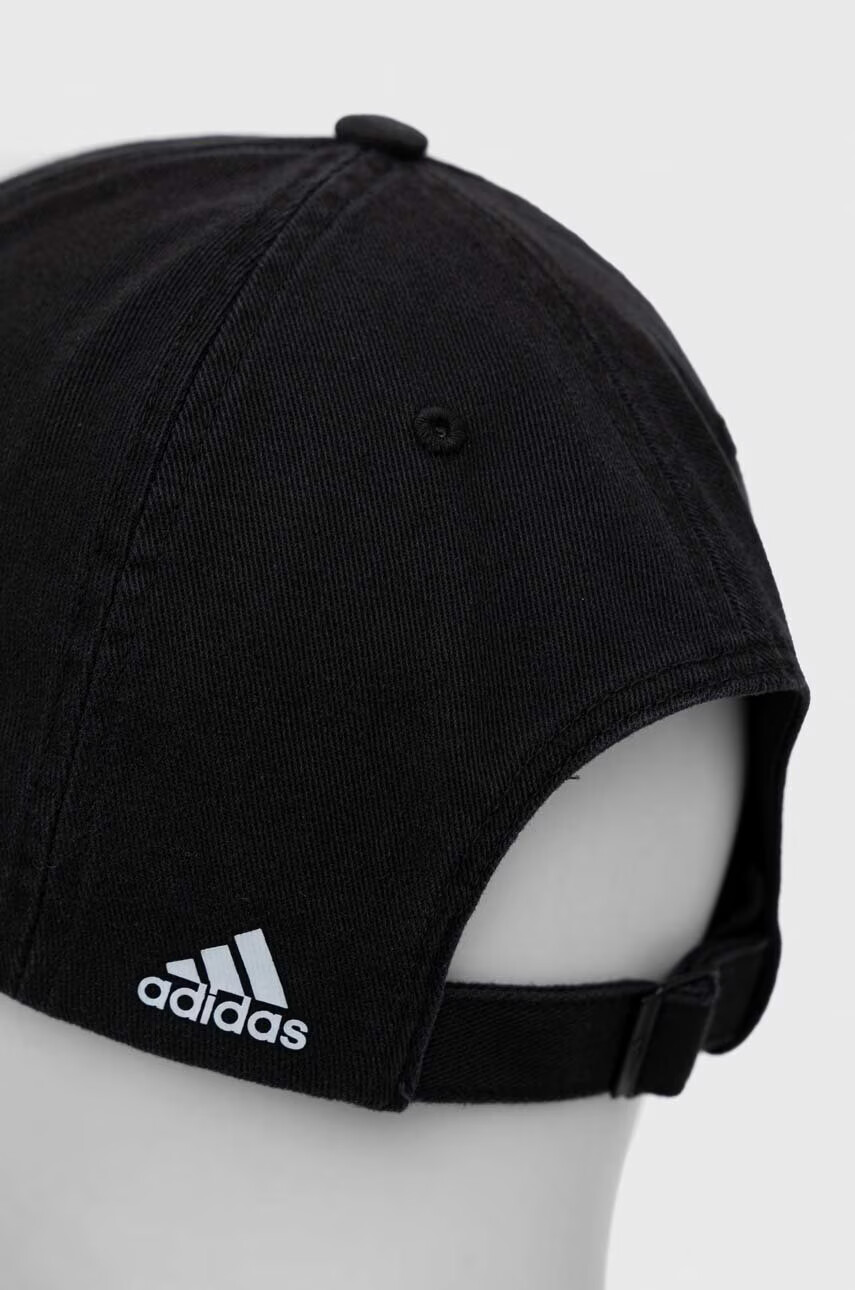 adidas Шапка с козирка FARM в черно с принт - Pepit.bg