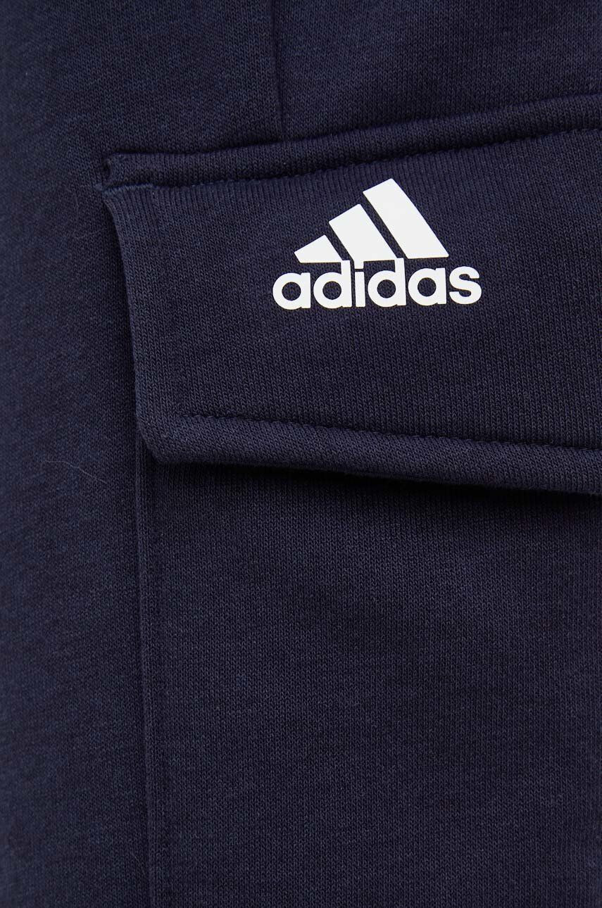 adidas Спортен панталон в тъмносиньо с принт - Pepit.bg