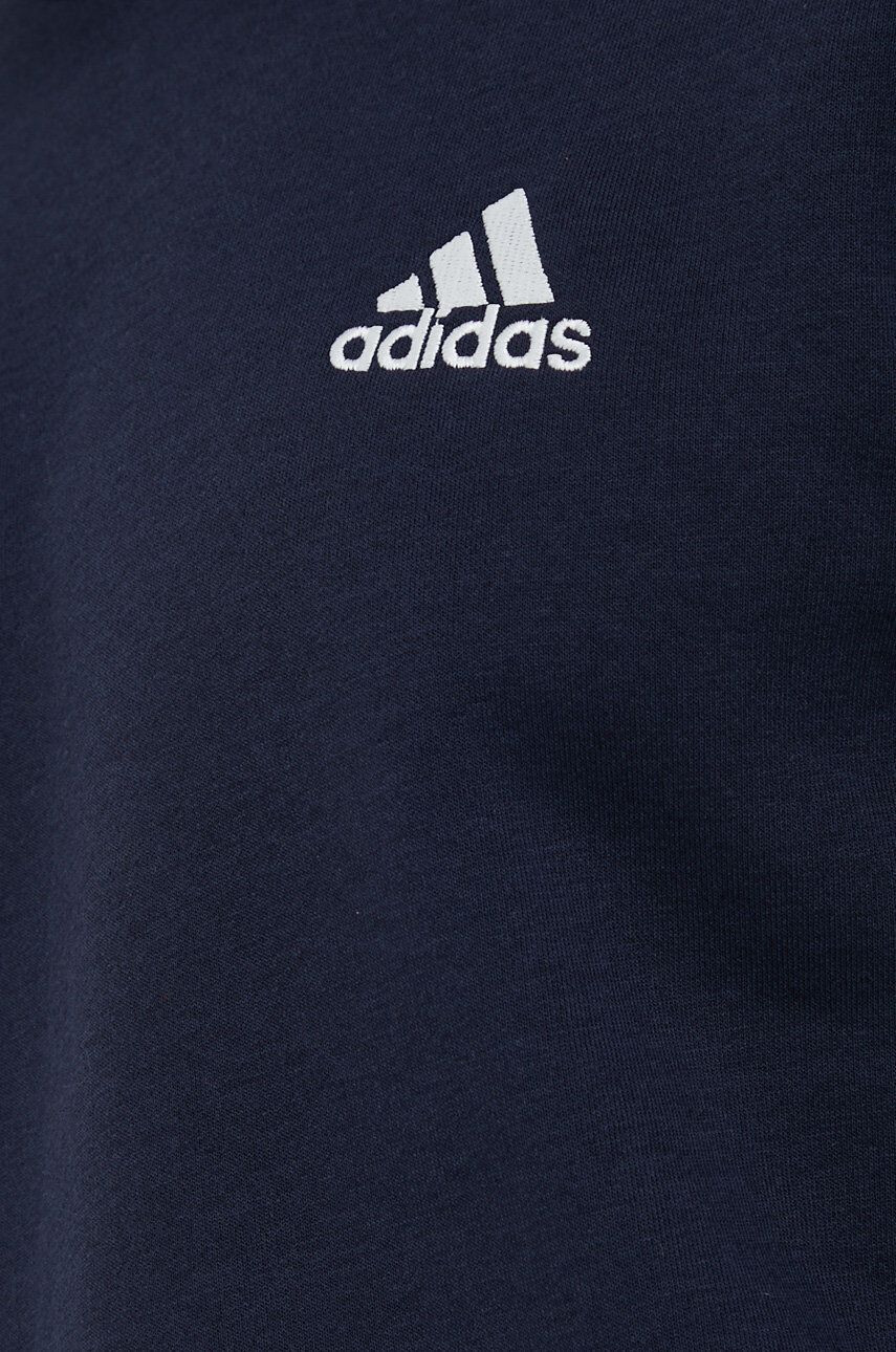 adidas Суичър в тъмносиньо с апликация - Pepit.bg