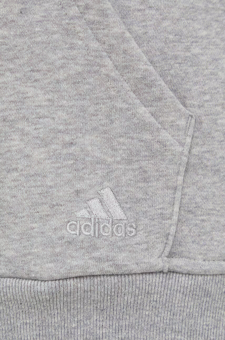 adidas Суичър в сиво с качулка меланж на - Pepit.bg