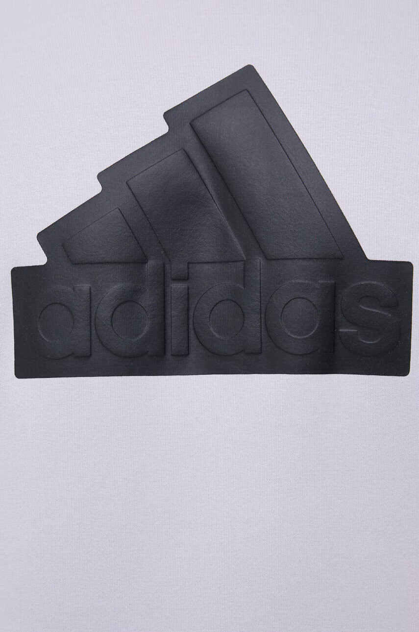 adidas Суичър в лилаво с апликация - Pepit.bg
