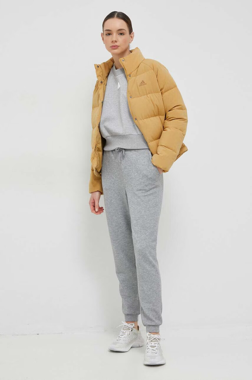adidas Суичър в сиво с десен - Pepit.bg