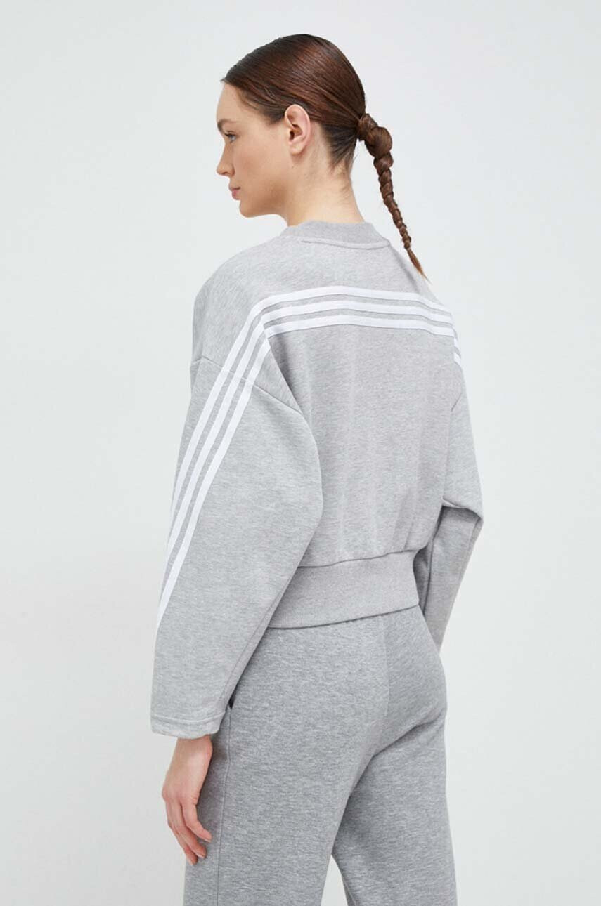 adidas Суичър в сиво с десен - Pepit.bg