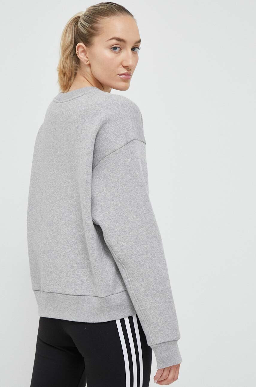 adidas Суичър в сиво меланж на - Pepit.bg