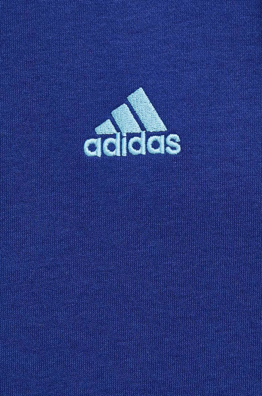 adidas Суичър в синьо с качулка с апликация - Pepit.bg