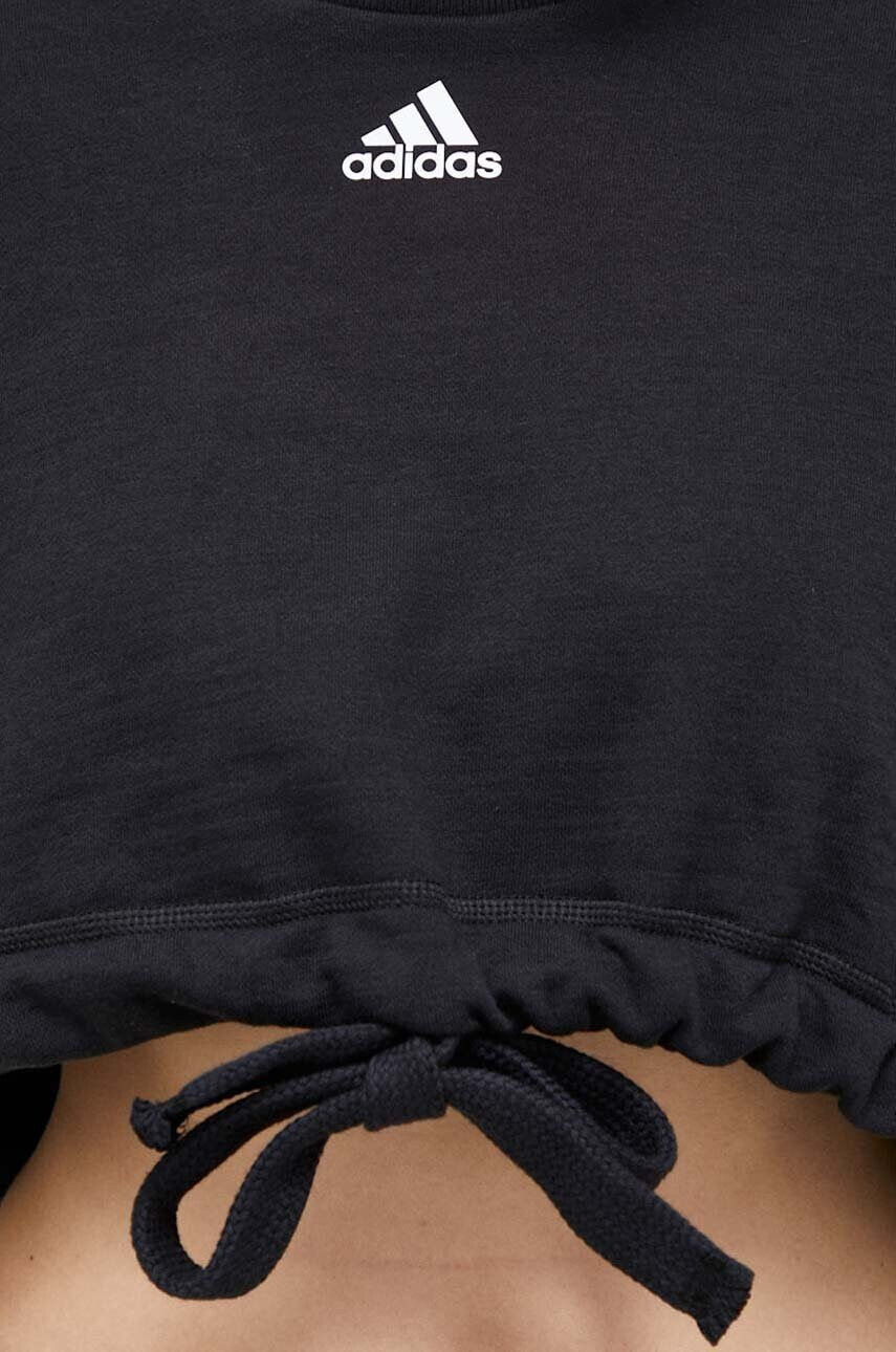 adidas Суичър в черно с изчистен дизайн - Pepit.bg