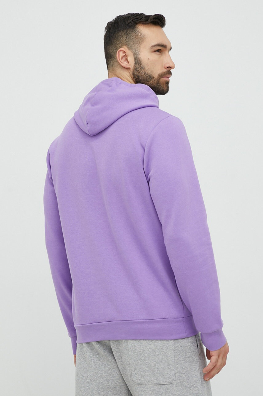 adidas Суичър в лилаво с качулка с принт - Pepit.bg