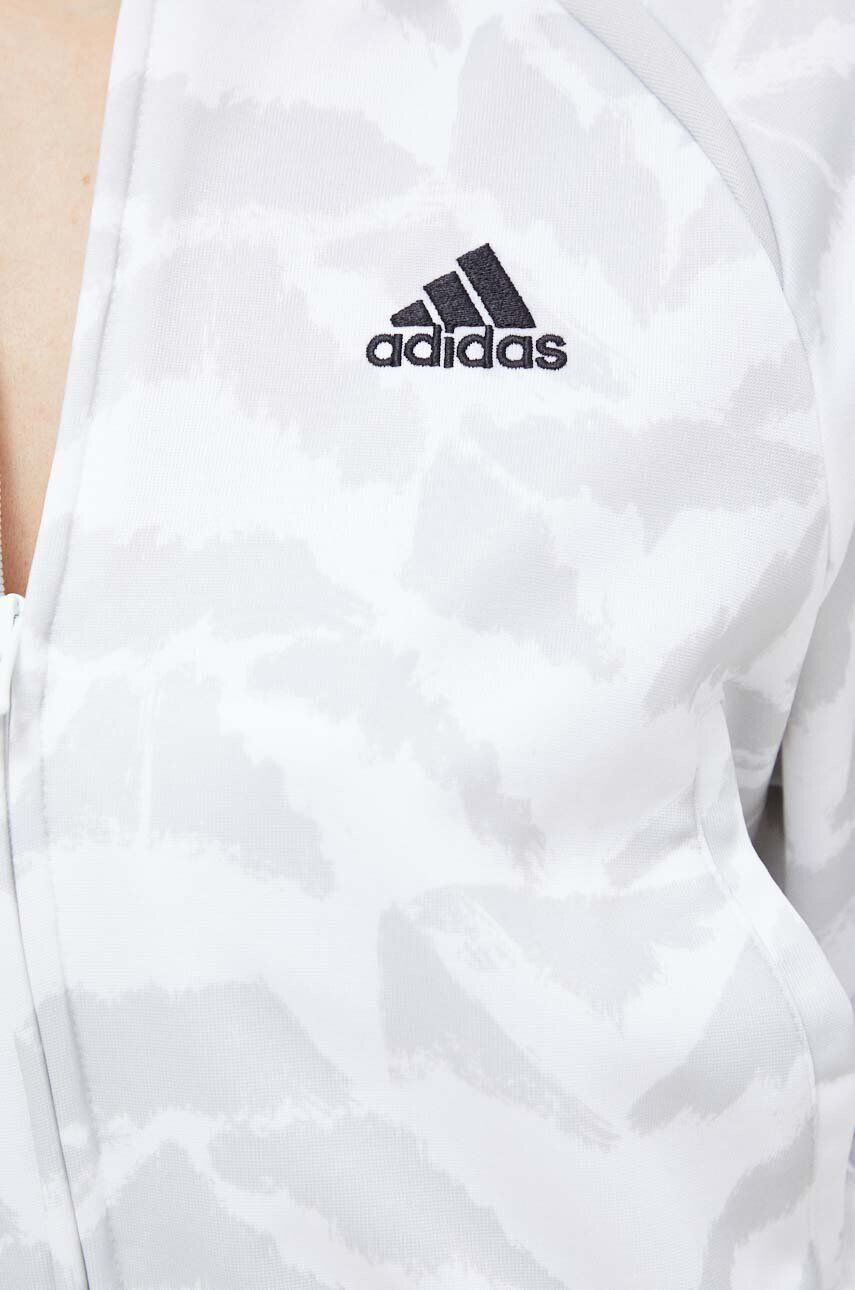 adidas Суичър в бяло с десен - Pepit.bg