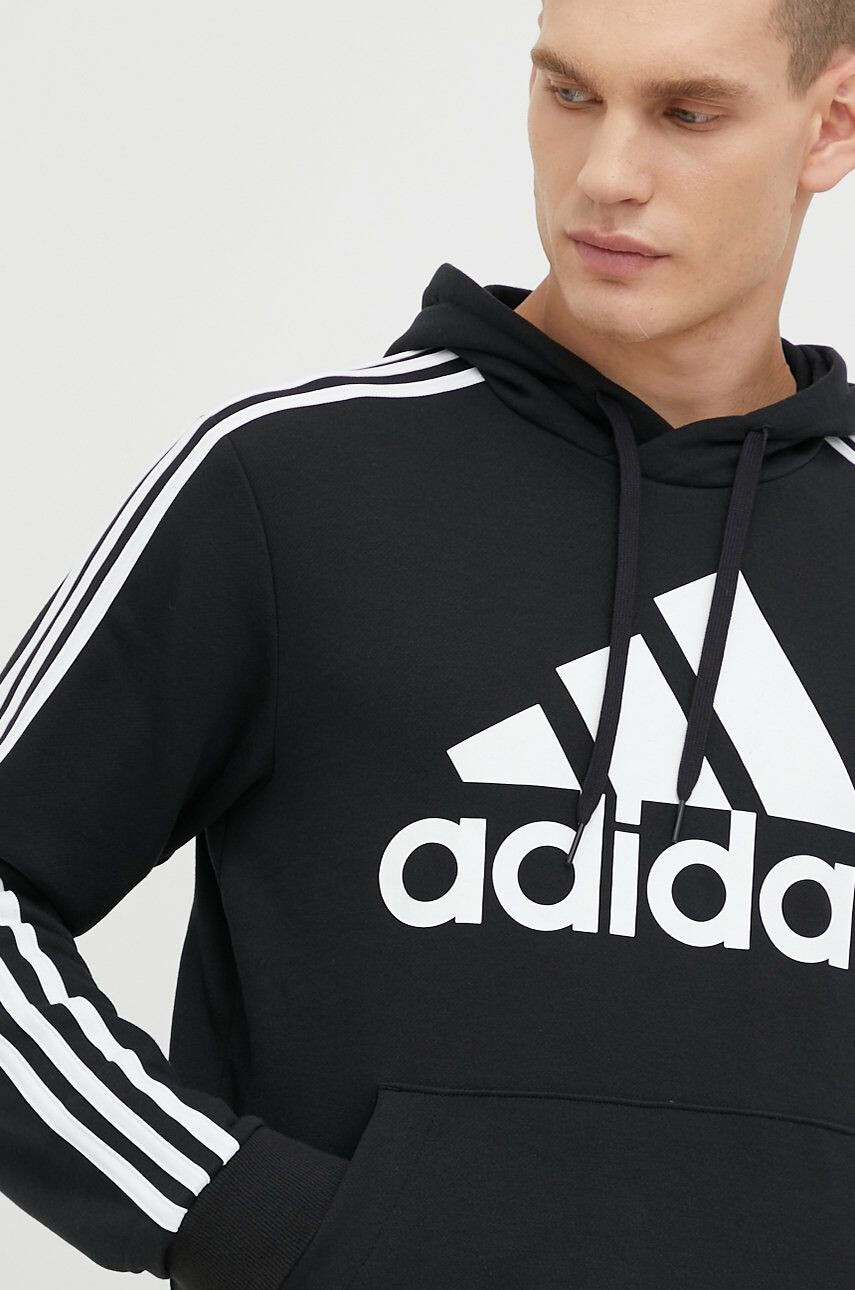 adidas Суичър в черно с принт - Pepit.bg