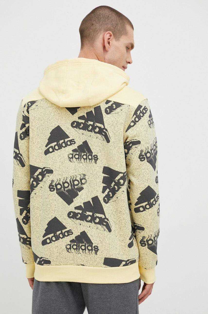 adidas Суичър в жълто с десен - Pepit.bg