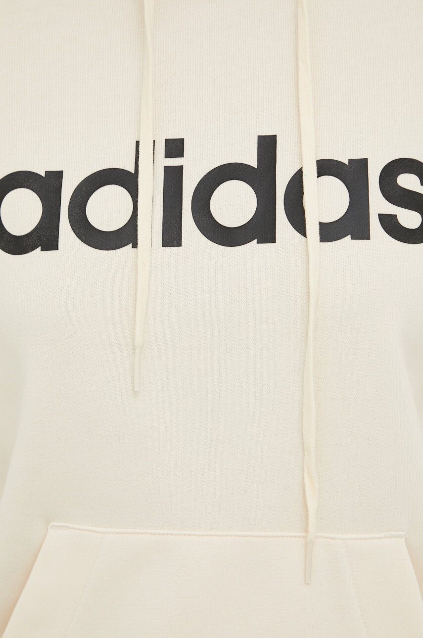 adidas Суичър в бежово с принт - Pepit.bg