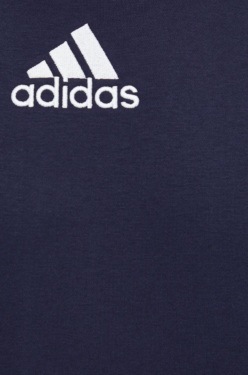 adidas Суичър в тъмносиньо с изчистен дизайн - Pepit.bg