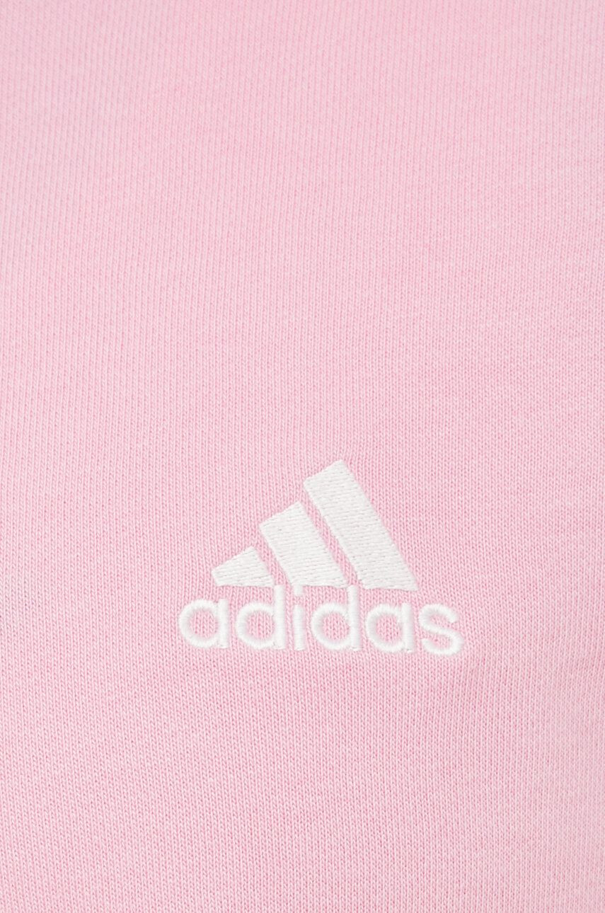 adidas Суичър в розово с апликация - Pepit.bg