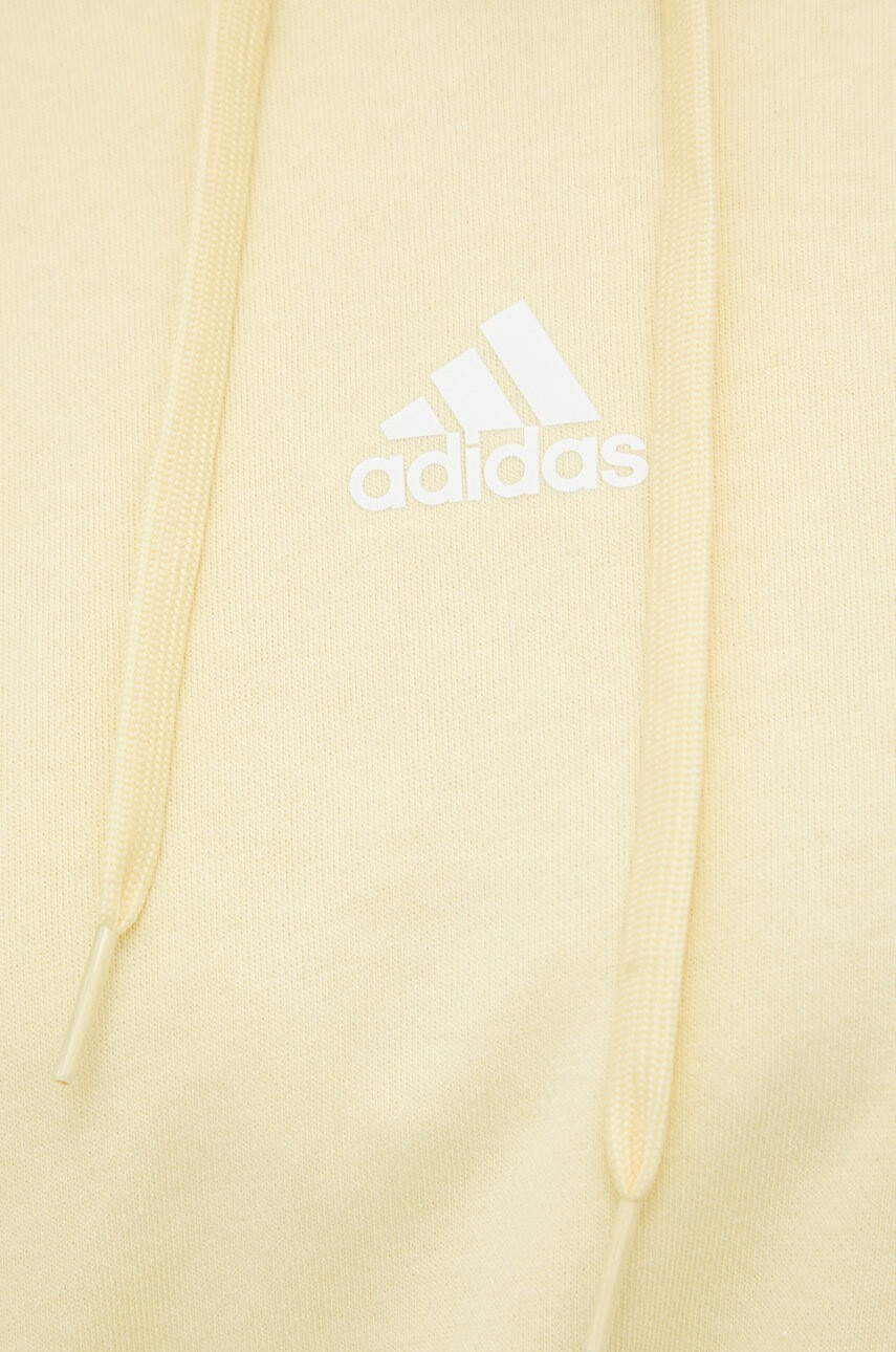 adidas Суичър в жълто с изчистен дизайн - Pepit.bg