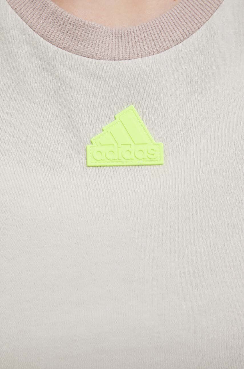 adidas Тениска в бежово - Pepit.bg