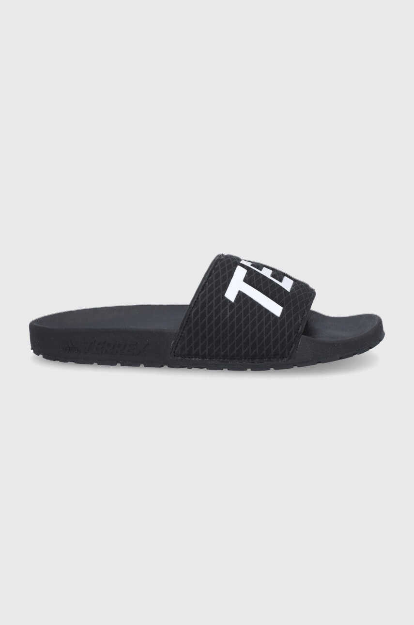 adidas TERREX Чехли adidas Performance Terrex Adilette мъжки в черно - Pepit.bg