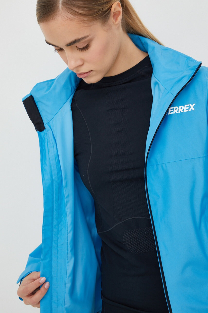 adidas TERREX Непромокаемо яке Multi в синьо - Pepit.bg