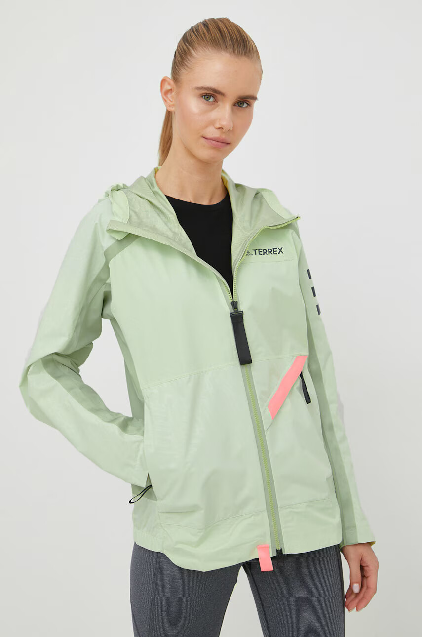 adidas TERREX Непромокаемо яке Utilitas в зелено със зимна изолация - Pepit.bg
