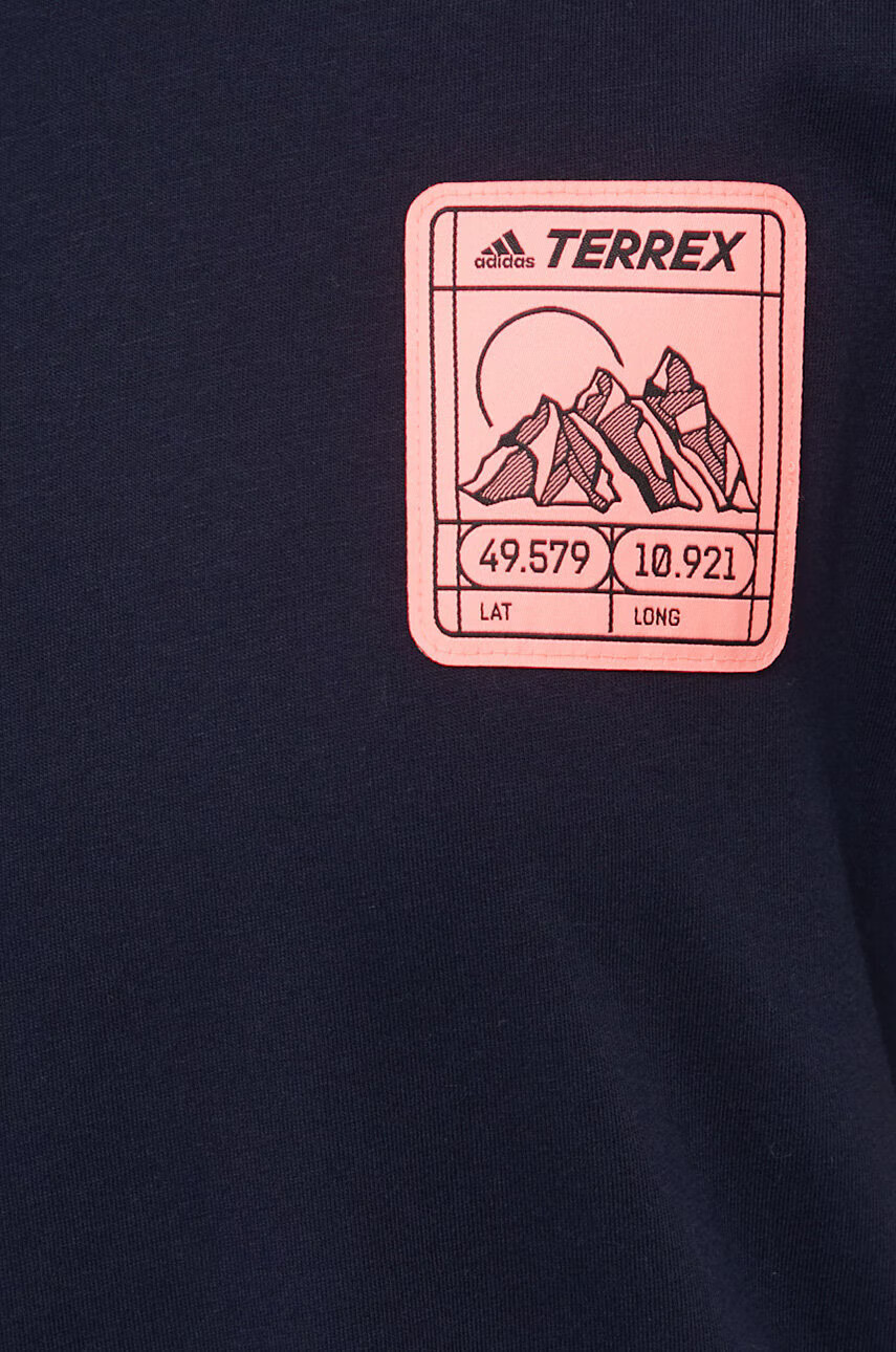 adidas TERREX Памучна тениска Patch Mountain Graphic HE1757 - Pepit.bg