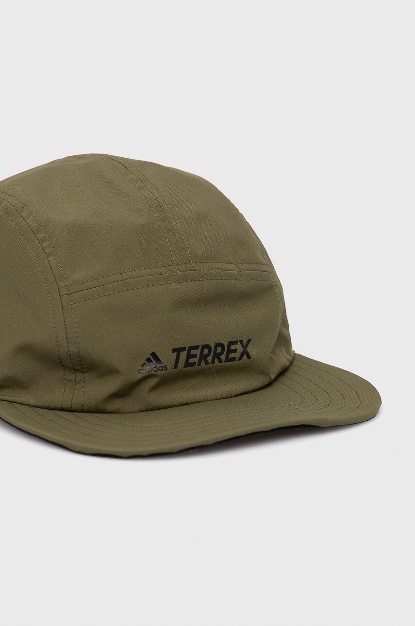 adidas TERREX Шапка с козирка Winterised в зелено с изчистен дизайн - Pepit.bg