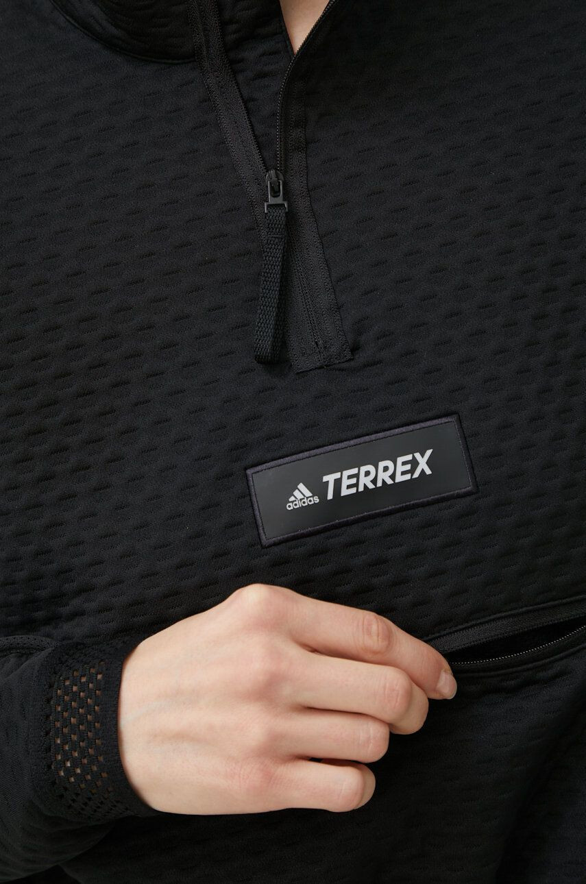 adidas TERREX Спортен суичър Hike GI7180 в черно с изчистен дизайн - Pepit.bg