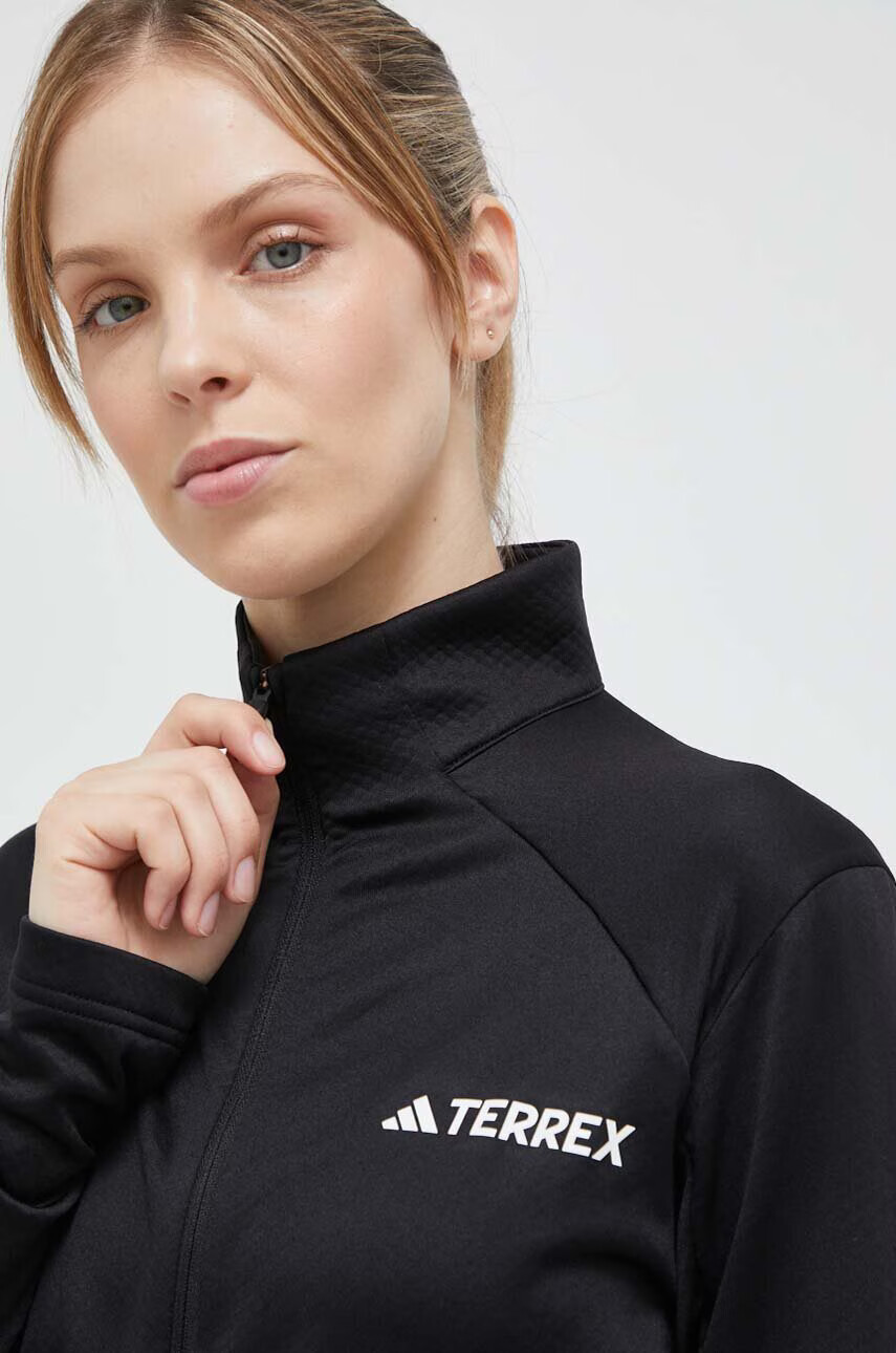 adidas TERREX Спортен суичър Multi в черно с изчистен дизайн - Pepit.bg