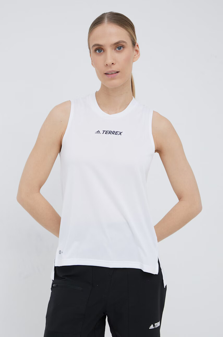 adidas TERREX Спортен топ Multi в бяло - Pepit.bg