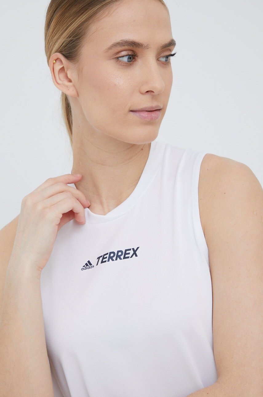 adidas TERREX Спортен топ Multi в бяло - Pepit.bg