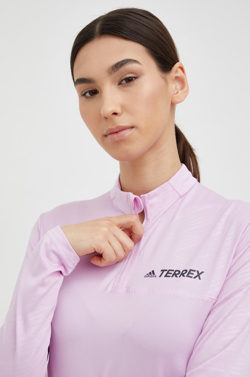 adidas TERREX Спортна блуза с дълги ръкави Multi дамска в розово - Pepit.bg