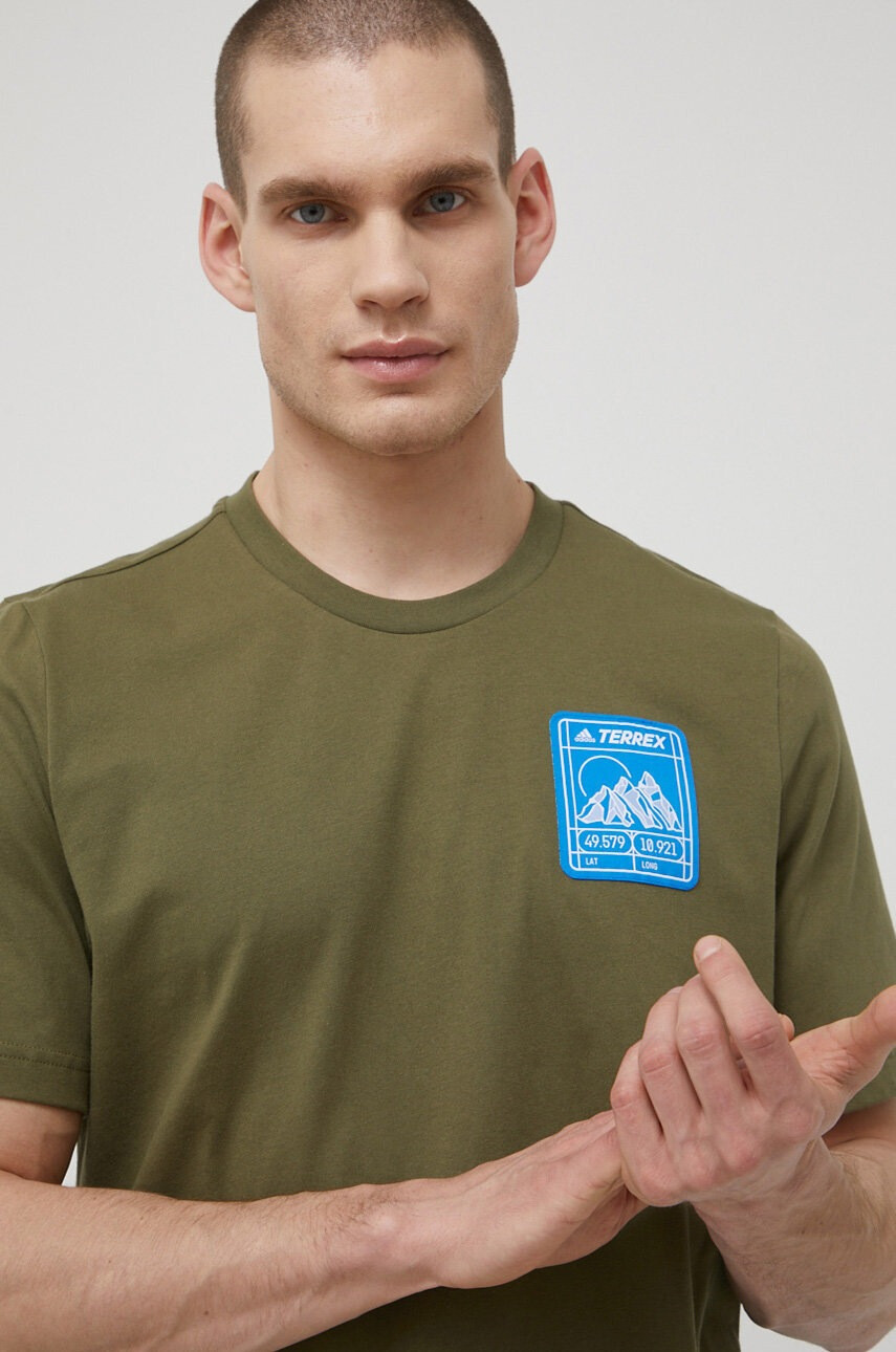 adidas TERREX Тениска Patch Mountain Graphic HE1643 - Pepit.bg