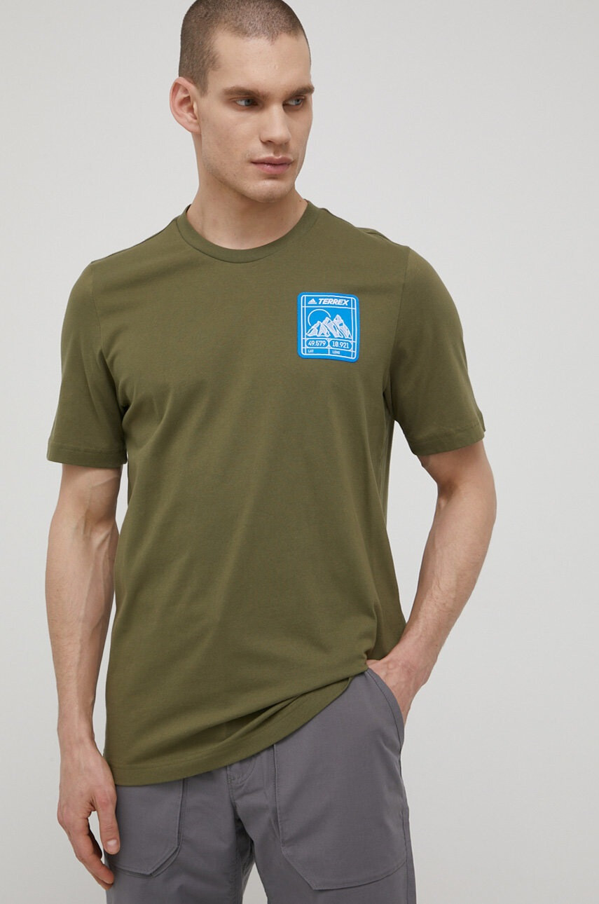 adidas TERREX Тениска Patch Mountain Graphic HE1643 - Pepit.bg