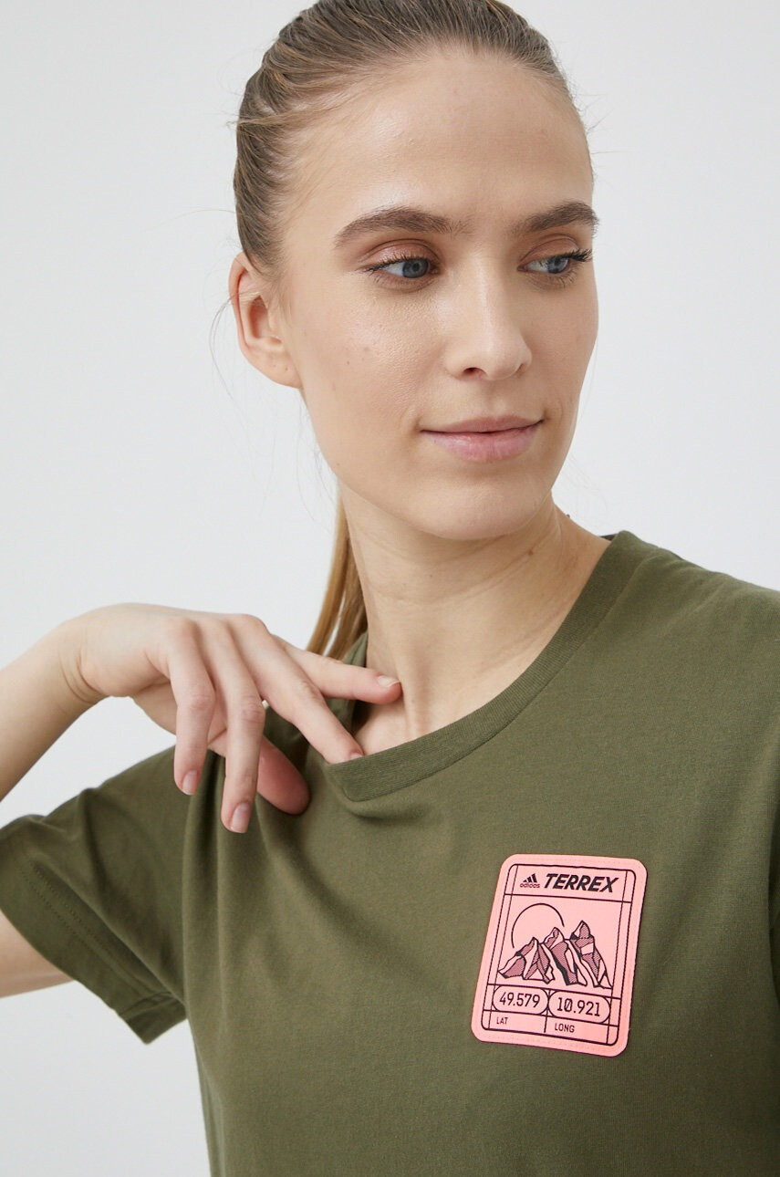 adidas TERREX Тениска Patch Mountain HE1756 - Pepit.bg