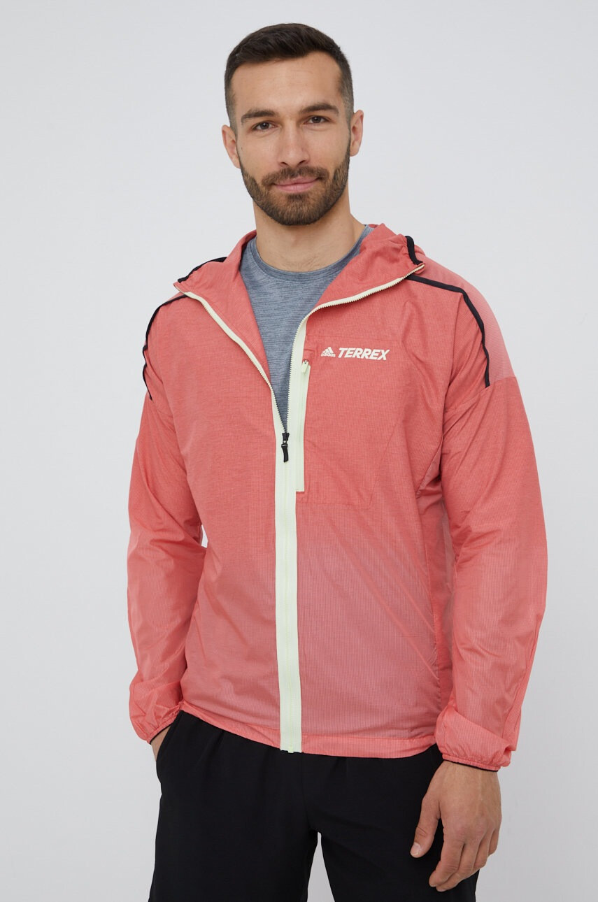 adidas TERREX Ветровка Agravic H11744 в червено - Pepit.bg